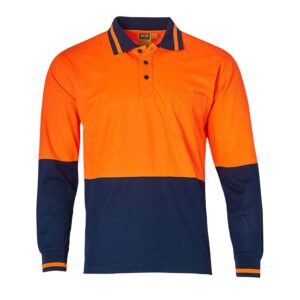 Orange & Navy Shirt